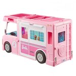 Barbie camping-car de reve 3-en-1 - 55 cm