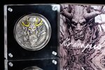 Pièce de monnaie en Argent 3000 Francs g 93.3 (3 oz) Millésime 2025 KRAMPUS AND SANTA CLAUS