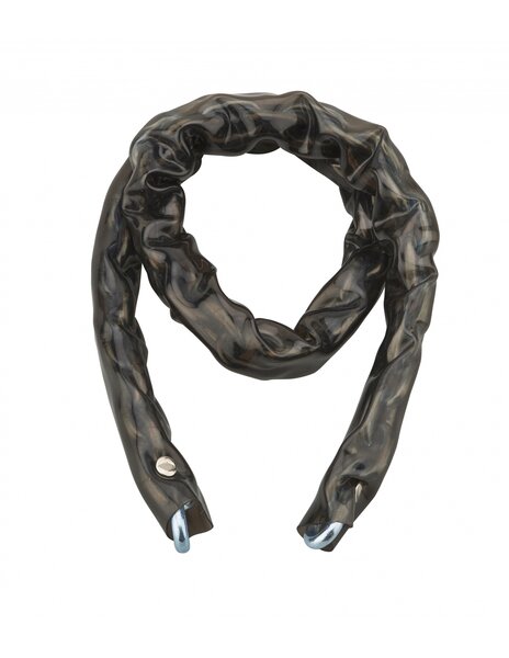 THIRARD - Chaîne acier cémenté zingué Loops  vélo  barrières  Ø 6mm  0.9m  gaine PVC
