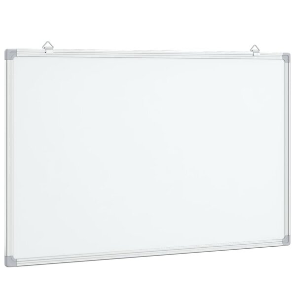 vidaXL Tableau blanc magnétique 80x50x1 7 cm aluminium