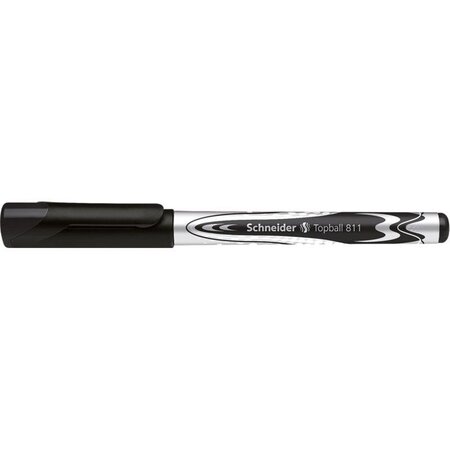 Roller à encre Topball 811 Pte 05 Noir SCHNEIDER