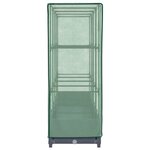 vidaXL Jardinière surélevée avec housse aspect rotin 160x40x123 cm