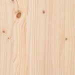 vidaXL Lit de jour avec lit gigogne 80x200 cm bois de pin massif
