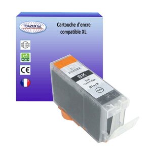 Cartouche compatible avec Canon Pixma iP3300, iP3500, iP4200, iP4300, iP4500;, iP5200, iP5200R remplace Canon PGI-5  Noire - T3AZUR