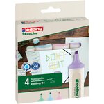 Surligneur 24 Ecoline set de 4 Assorti pastel 2-5 mm EDDING