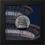 TEMPLE OF HEAVEN Beijing 2 Once Argent Monnaie 10 Dollars Cook Islands 2023