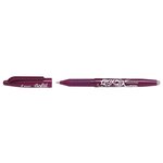 Stylo roller effaçable frixion ball 07 pointe moyenne rouge bordeaux pilot