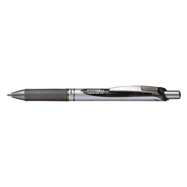 Stylo roller encre gel rétractable energel bl77 pointe 0 7 mm noir x 12 pentel