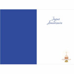 Carte de Vœux Thème Anniversaire Party Time - Plusieurs Styles - Une bougie de plus - Draeger