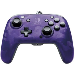 Manette filaire PDP Camouflage Violet pour Switch