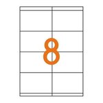 4000 Étiquettes Multi-Usage 105X72 500  Feuilles