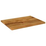 vidaXL Dessus de table 90x70x3 8 cm rectangulaire bois massif manguier