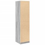 vidaXL Garde-robe gris sonoma 50x50x200 cm bois d'ingénierie