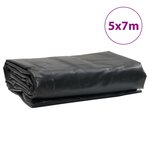 vidaXL Bâche anthracite 5x7 m 650 g/m²