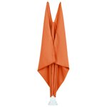 vidaXL Auvent latéral pliable de terrasse Terre cuite 400 x 200 cm