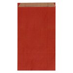 Sachets cadeau kraft rouge l 31 x h 49 cm - colis de 250 - gpv