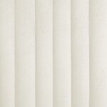 vidaXL Chaises à manger lot de 6 crème velours