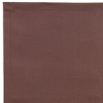 vidaXL Valance de Auvent pour Cadre de 2.5m Marron 2.3x0.2m