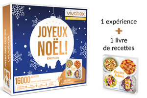 Coffret cadeau - VIVABOX - Joyeux Noël Émotion