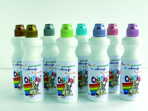 Chunkie Marqueur mousse pour enfant 8 couleurs métallique