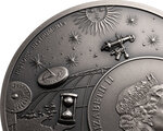 Pièce de monnaie en Argent 10 Dollars g 62.2 (2 oz) Millésime 2023 Historic Instruments ASTROLABE