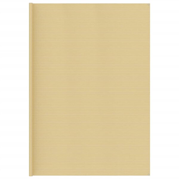 vidaXL Tapis de tente 400x700 cm Beige