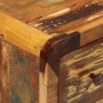 vidaXL Buffet avec 3 tiroirs 55x30x70 cm bois de récupération massif