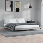 vidaXL Cadre de lit sonoma gris 120x200 cm bois d'ingénierie