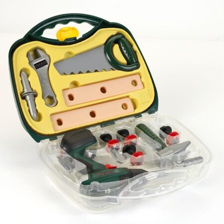 BOSCH - Jouet - Mallette a outils avec visseuse et accessoires pour Enfant  - La Poste