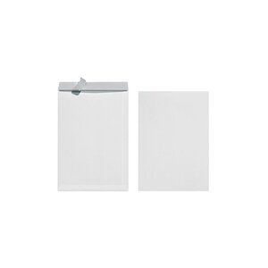 Herlitz 10 enveloppe sac b4, auto-adhésif, sans fenêtre, blanc