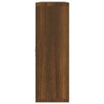 vidaXL Étagère murale 8 compartiments Chêne marron