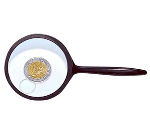 Loupe avec poignée Ronde Diam 63 5 mm WEDO