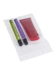 (1 lot  de 1000 sacs) sachet transparent à fermeture zip 50 µ 350 x 550