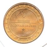 Mini médaille monnaie de paris 2007 - cathédrale de chartres