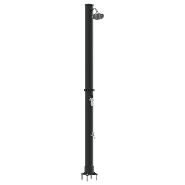 vidaXL Douche solaire extérieure avec robinet 217 cm 20 L