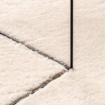vidaXL Tapis HUARTE à poils courts doux et lavable beige 160x160 cm