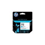 Hp 711 pack 3 cartouches cyan cz134a