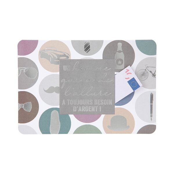 Carte de voeux - anniversaire - un homme qui a de l' allure a toujours besoin