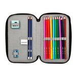 Trousse garnie antartik 2 compartiments 28 pieces       corail