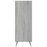 vidaXL Bibliothèque sonoma gris 69 5x32 5x90 cm bois d'ingénierie
