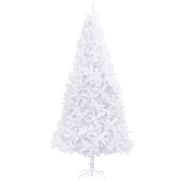 vidaXL Sapin de Noël artificiel 300 cm Blanc