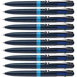 Stylo à bille Take 4 bleu Épaisseurs de trait M x 10 SCHNEIDER