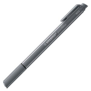 Stylo-feutre pointMax pointe 0 8mm - Gris foncé STABILO