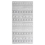 vidaXL Tapis d'extérieur Gris 80x150 cm PP