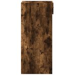 vidaXL Buffet chêne fumé 50x42 5x93 cm bois d'ingénierie