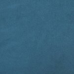 vidaXL Cadre de lit bleu 80x200 cm velours