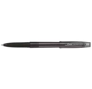Stylo Bille SUPER GRIP G à Capuchon pointe Moyenne Noir x 12 PILOT