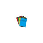 CONQUERANT 1Cahier reliure intégrale, 170 x 220 mm Seyès couleur aleatoire