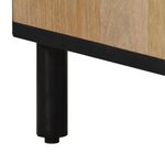 vidaXL Armoire latérale 60x33x75 cm bois massif de manguier