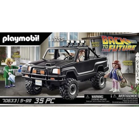 Playmobil - 70633 - back to the future - pick-up de marty - La Poste